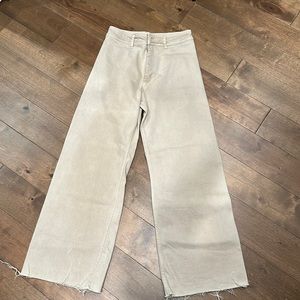 Zara the marine straight leg pants
